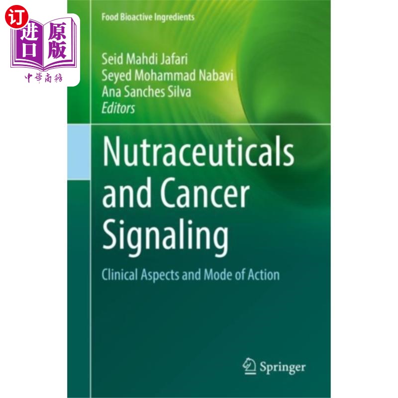 海外直订医药图书Nutraceuticals and Cancer Signaling 营养品和癌症信号