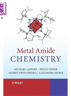 现货 金属氨基化合物化学 Metal Amide Chemistry Michael Lappert 英文原版 中商原版 Wiley【中商原版】