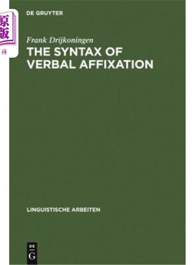 海外直订The Syntax of Verbal Affixation 动词缀的句法