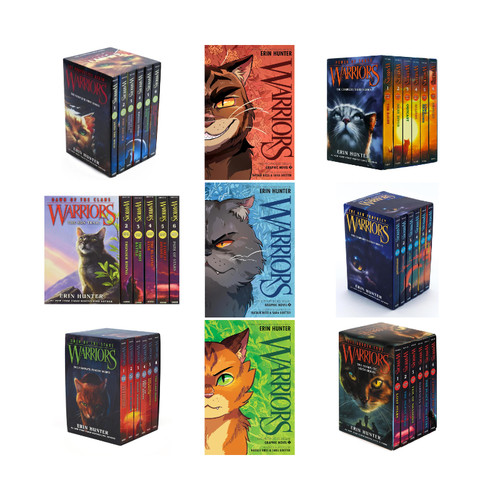 Warriors猫武士系列英文书