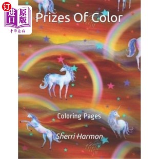 海外直订Prizes Of Color: Coloring Pages 彩色奖品:着色页
