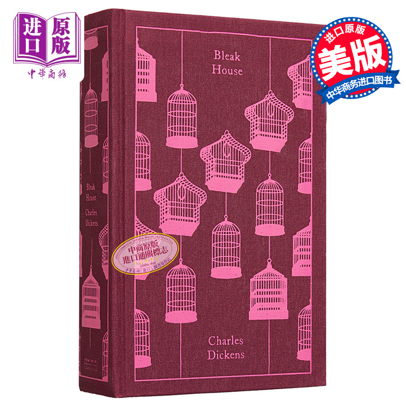 企鹅布面经典系列 荒凉山庄 Bleak House 英文原版 Charles Dickens Nicola Bradbury【中商原版】