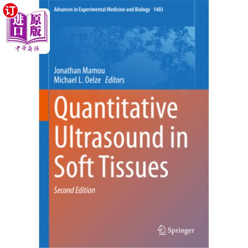 海外直订医药图书Quantitative Ultrasound in Soft Tissues软组织定量超声