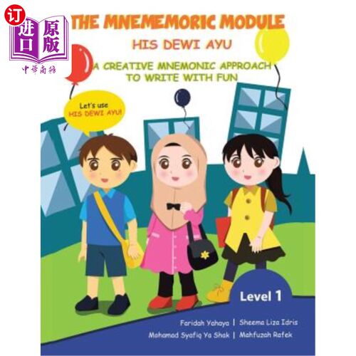海外直订The Mnememoric Module: His Dewi Ayu: A Creative Mnemonic Approach to Write with  记忆模块：他的Dew
