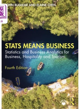 海外直订STATS Means Business: Statistics and Business Analytics for Business, Hospitalit 统计意味着商业：商业，酒店
