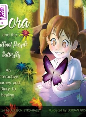 海外直订Cora and the Brilliant Purple Butterfly 科拉和灿烂的紫色蝴蝶