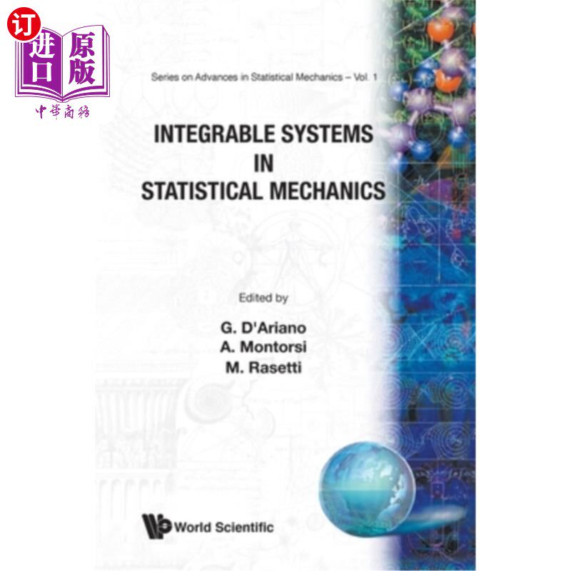 海外直订Integrable Systems in Statistical...(V1) 统计学中的可积系统（V1）