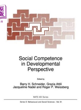 海外直订Social Competence in Developmental Perspective 发展视角下的社会能力