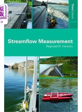 海外直订Streamflow Measurement 流量测量，第三版