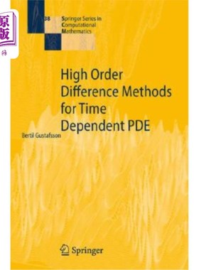 海外直订High Order Difference Methods for Time Dependent PDE 时变PDE的高阶差分法
