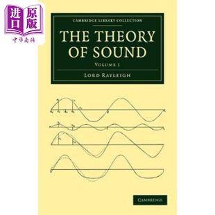 Theory 中商原版 Sound 诺贝尔物理学奖 现货 卷一 英文原版 约翰 斯特拉特 威廉 Volume 声学原理 瑞利The