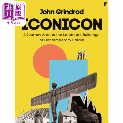 现货 图标 当代英国地标建筑之旅 Iconicon A Journey Around Landmark Buildings Contemporary Britain 英文原版【中商原版】