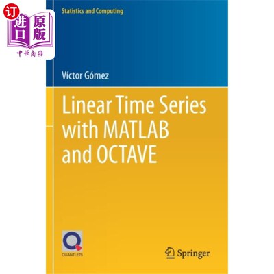 海外直订Linear Time Series with MATLAB and OCTAVE 线性时间序列与MATLAB和OCTAVE