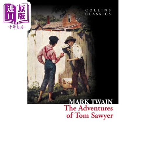 柯林斯经典文学 汤姆索亚历险记 The Adventures Of Tom Sawyer 英文原版 马克 吐温 Mark Twain【中商原版】