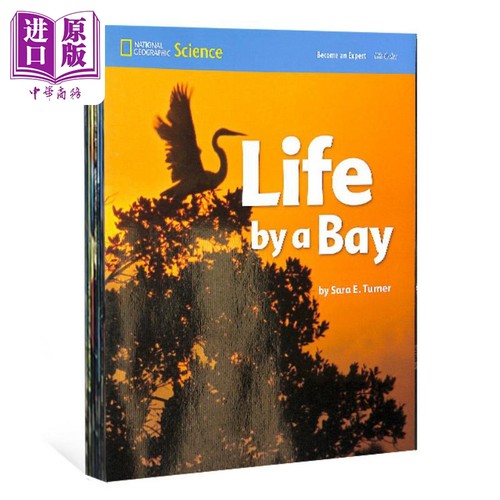 美国国家地理科学入门3级生命周期读本套装6册 National Geographic Science L3 Life Cycles蓝思值200-499L含音频【中商原版