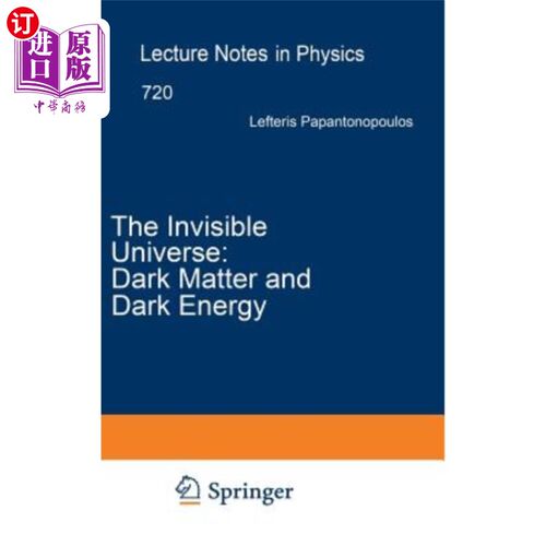海外直订The Invisible Universe: Dark Matter and Dark Energy 看不见的宇宙:暗物质和暗能量