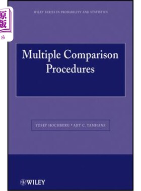 海外直订Multiple Comparison Procedures 多重比较程序