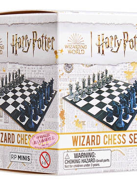 哈利波特 国际象棋 巫师棋 Harry Potter Wizard Chess Set 英文原版 Donald Lemke 魔法世界同款 魔法棋盘【中商原版】