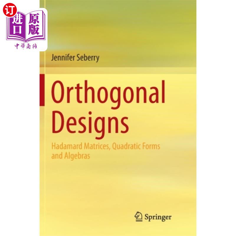 海外直订Orthogonal Designs 正交设计