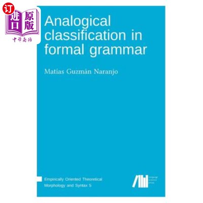 海外直订Analogical classification in formal grammar 形式语法中的类比分类