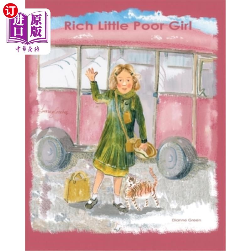 海外直订Rich Little Poor Girl 富有的小女孩