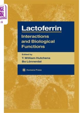 海外直订医药图书Lactoferrin: Interactions and Biological Functions 乳铁蛋白：相互作用和生物学功能