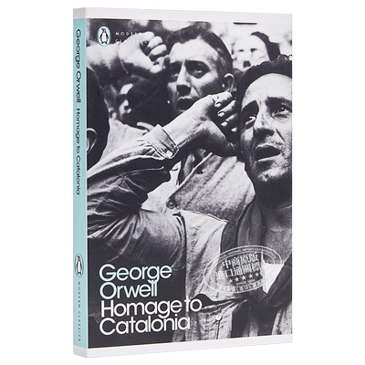 乔治奥威尔 向加泰罗尼亚致敬 豆瓣高分 英文原版 Homage to Catalonia George Orwell Julian Symon【中商原版】