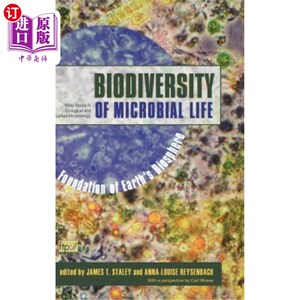 海外直订Biodiversity of Microbial Life: Foundation of Earth's Biosphere 微生物生物多样性:地球生物圈的基础