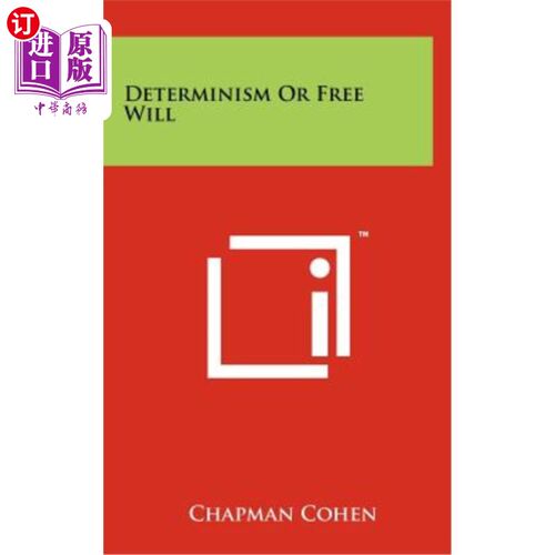 海外直订Determinism or Free Will 决定论或自由意志