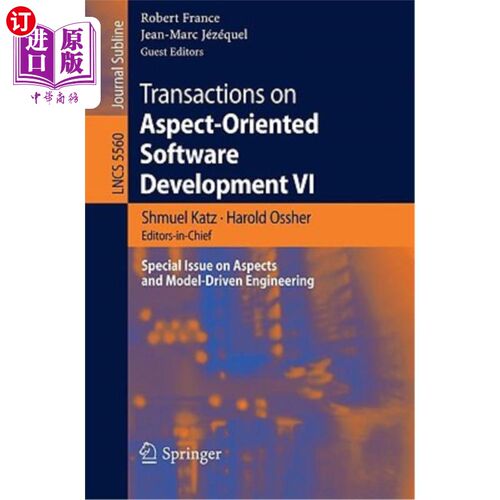 海外直订Transactions on Aspect-Oriented Software Development VI: Special Issue on Aspect