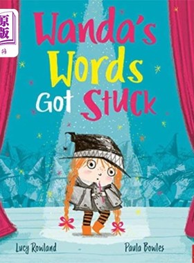 海外直订Wanda's Words Got Stuck 旺达的话卡住了