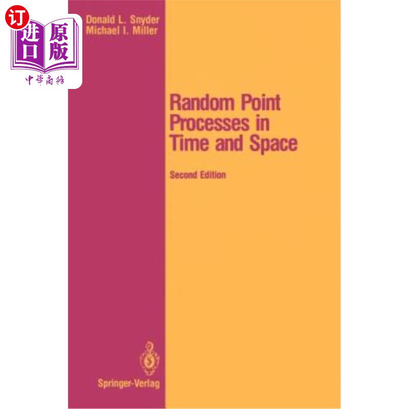 海外直订Random Point Processes in Time and Space 时空中的随机点过程