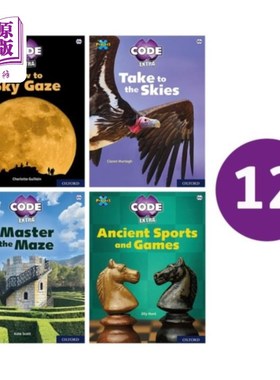 海外直订Project X CODE Extra: White and Lime Book Bands,... 项目X CODE额外：白色和石灰书带，牛津水平10和11：天空泡