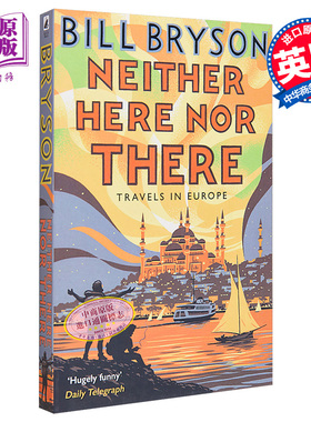东西莫辨逛欧洲 英文原版 Neither Here Nor Travel in Europe 布莱森【中商原版】