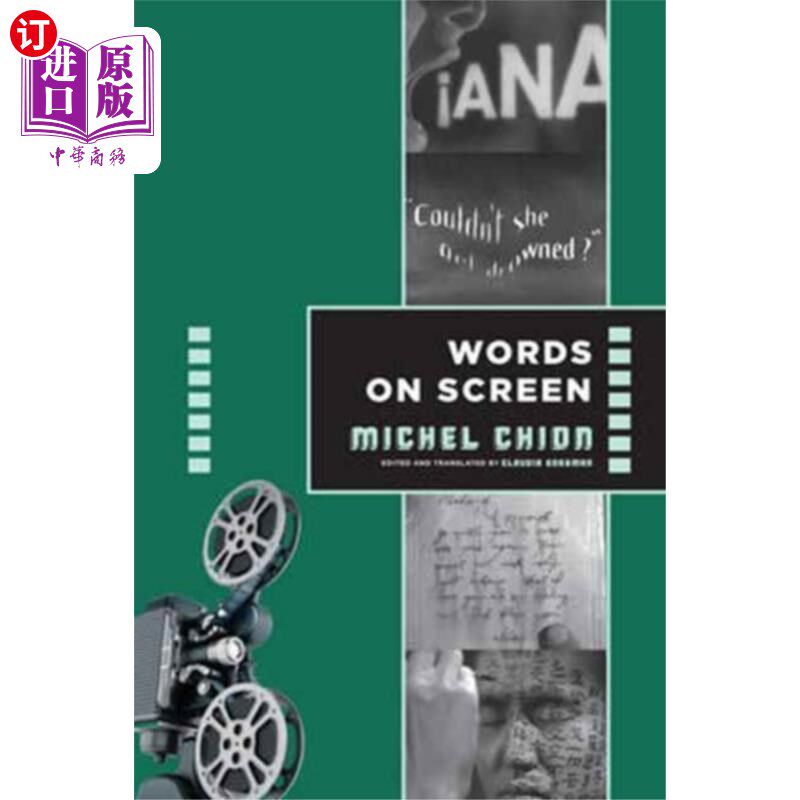 海外直订古英语 Words on Screen 屏幕上的单词
