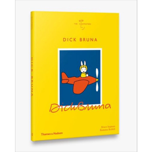 【插画师系列】Dick Bruna 迪克·布鲁纳 进口艺术 Miffy米菲兔插画世界金奖级插画师 T&H【中商原版】