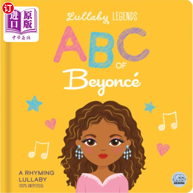 海外直订ABC of Beyoncé: A Rhyming Lullaby 碧昂斯的ABC：一首押韵的摇篮曲