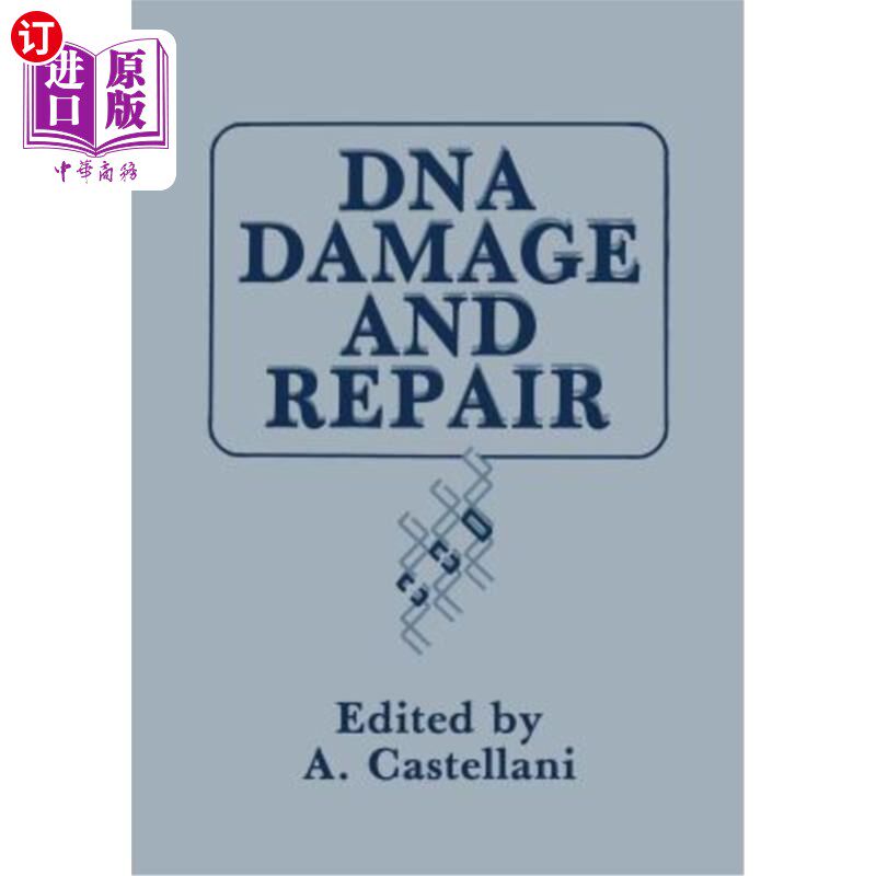 海外直订DNA Damage and Repair DNA损伤与修复