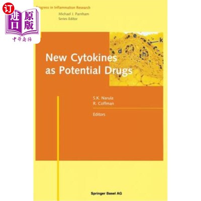 海外直订医药图书New Cytokines as Potential Drugs 新型细胞因子作为潜在药物