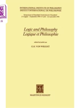 海外直订Logic and Philosophy / Logique Et Philosophie 逻辑与哲学/逻辑学与哲学