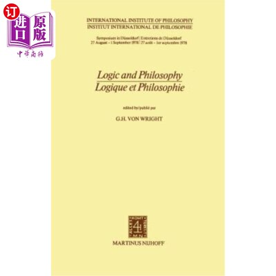 海外直订Logic and Philosophy / Logique Et Philosophie 逻辑与哲学/逻辑学与哲学