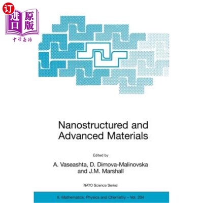 海外直订Nanostructured and Advanced Materials for Applications in Sensor, Optoelectronic 纳米结构和先进材料在传感器