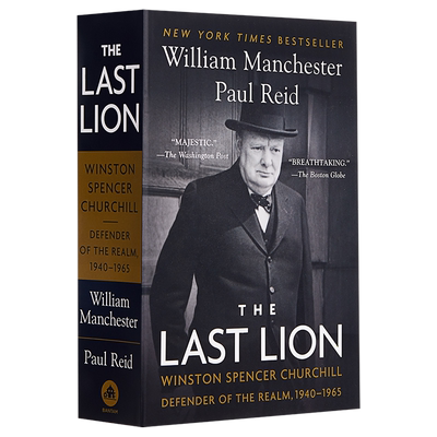 The Last Lion 英文原版 最后的雄狮 丘吉尔传3 1940 1965 William Manchester【中商原版】