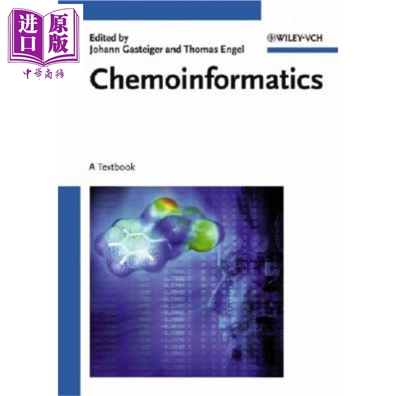 现货 化学信息学 教科书 Basic Chemoinformatics Johann Gasteiger 【中商原版】