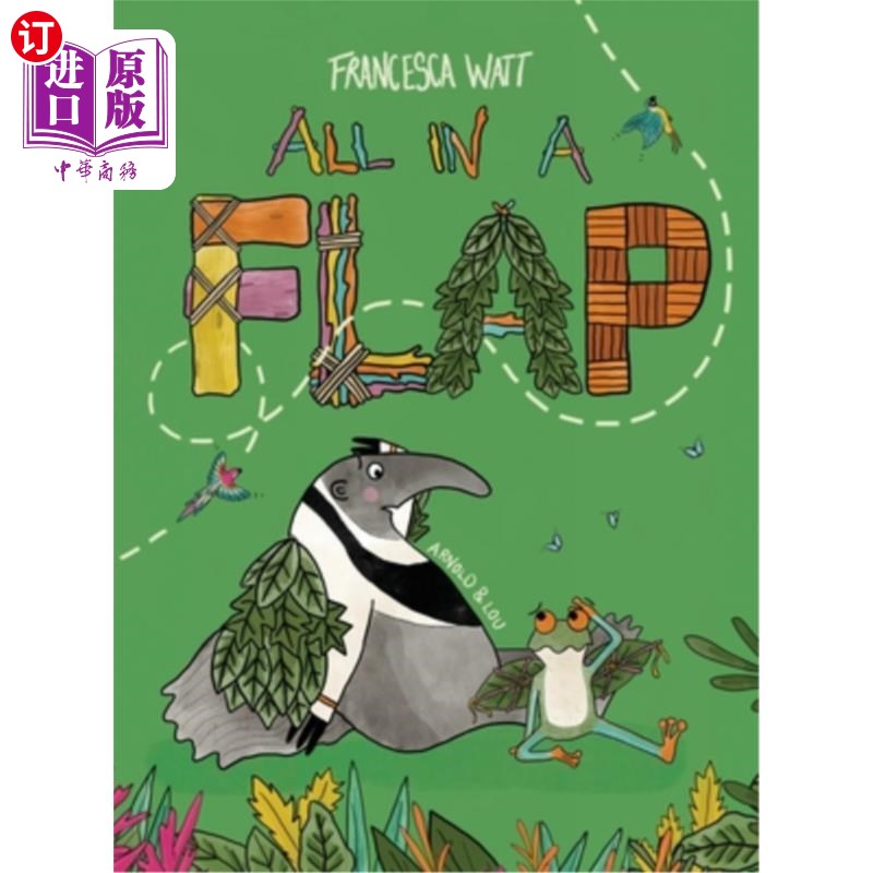 海外直订All in a Flap: Children's Book to Encourage Growth Mindset, Creativity and Adven 在一片混乱中:鼓励成长思维