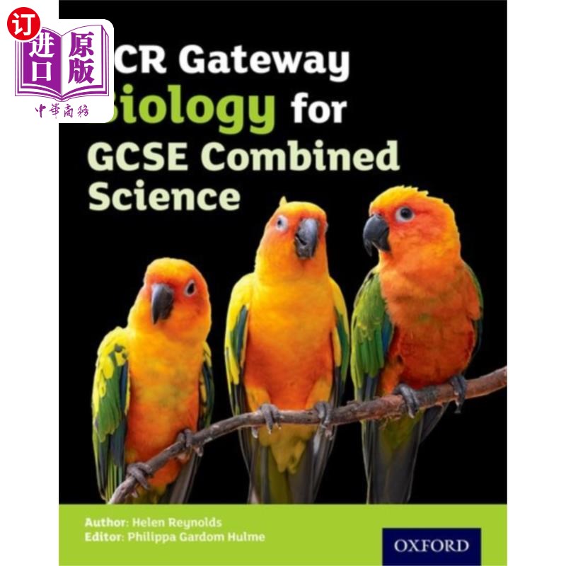 海外直订OCR Gateway GCSE Biology for Combined Science Student Book OCR网关GCSE生物学综合理科学生用书