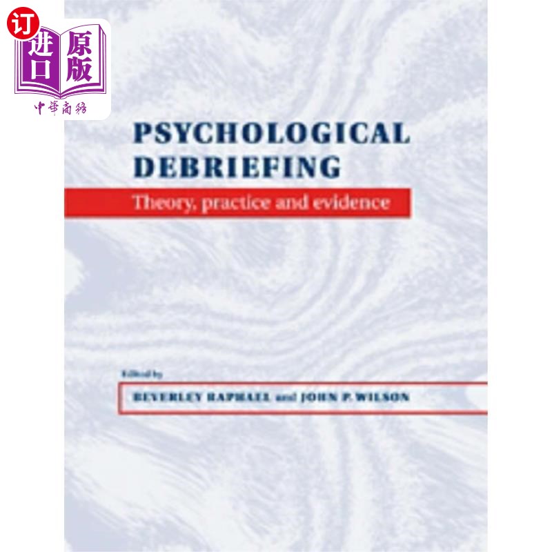 海外直订医药图书Psychological Debriefing 心理学报告