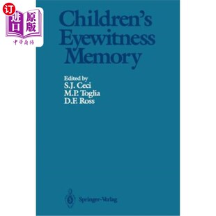 海外直订Children's Eyewitness Memory 儿童目击证人记忆