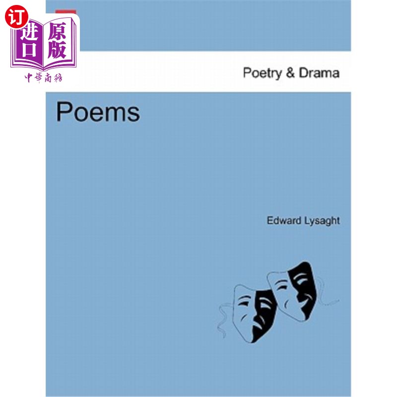 海外直订Poems, by the Late Edward Lysaght, Esq. 《诗》,已故爱德华·莱萨特先生著
