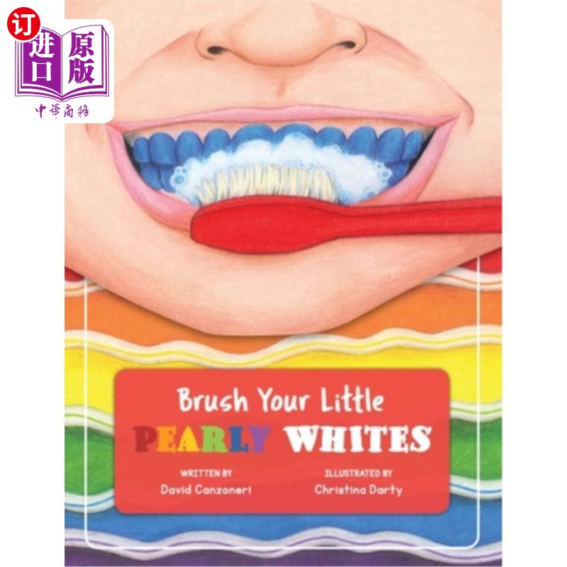 海外直订brush your little pearly whites 刷刷你的小珍珠白